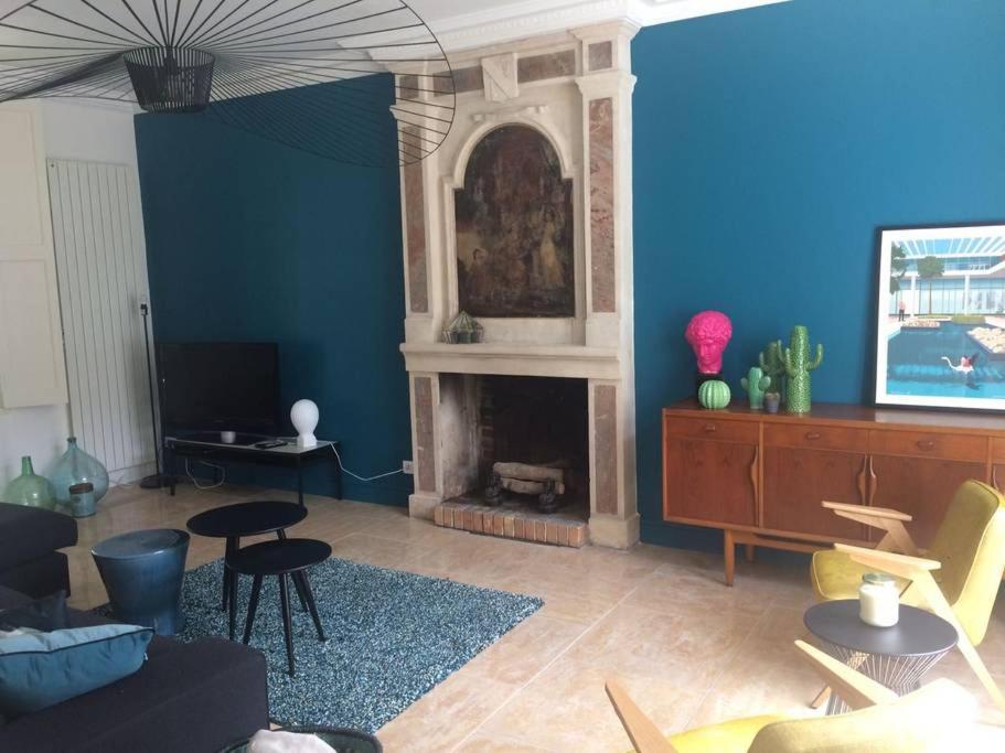 Grande Maison #6 Chambres #Proche Amboise/Tours Mosnes المظهر الخارجي الصورة